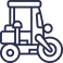 The share of domestic equipment (goods, works, services) in the total volume of purchases, %