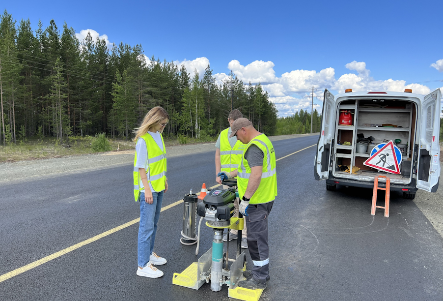 Khanty-Mansiysk Autonomous Okrug: the commission checked the course of reconstruction of the Surgut – Lyantor highway